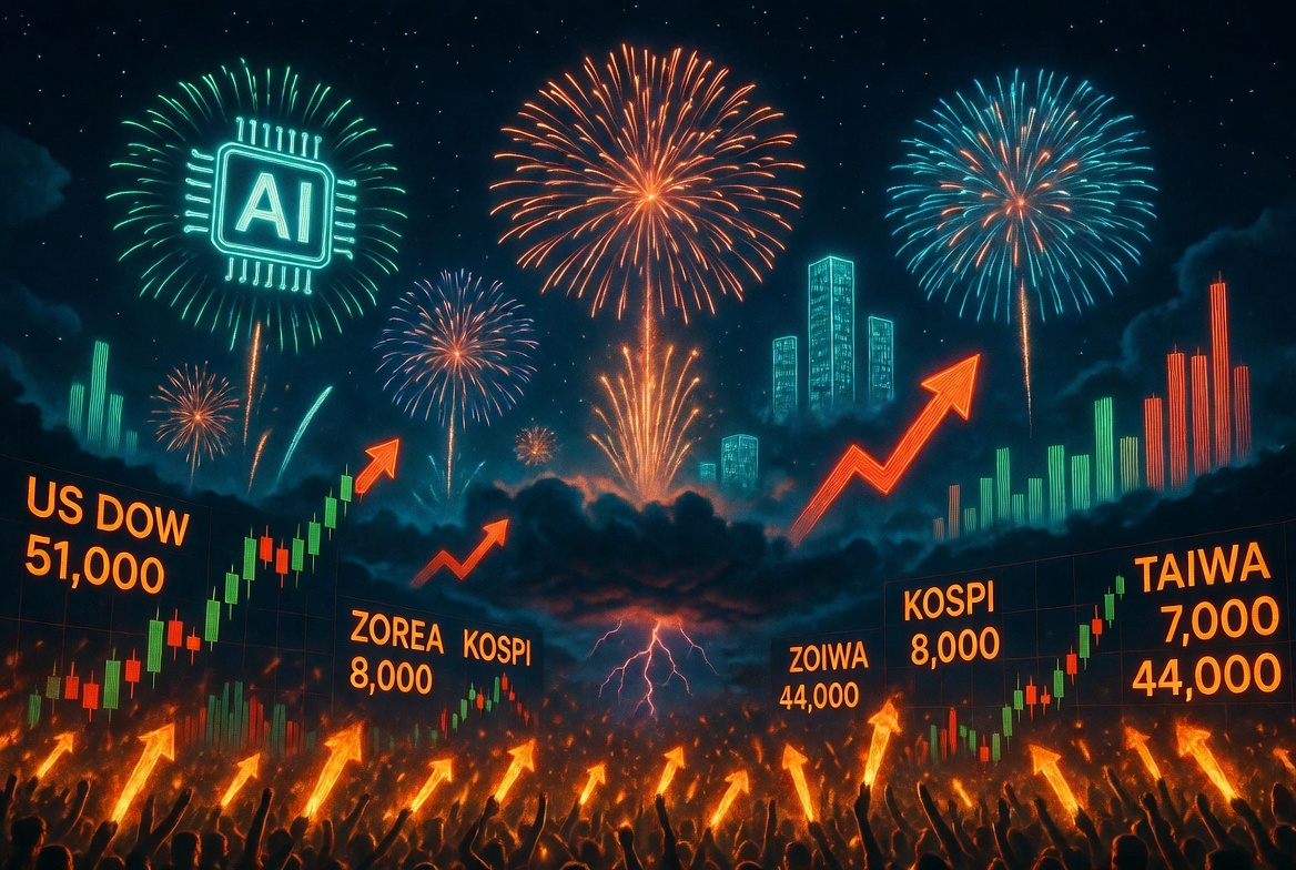 全球各大股市,AI 半导体赛道权重差距到底有多大?