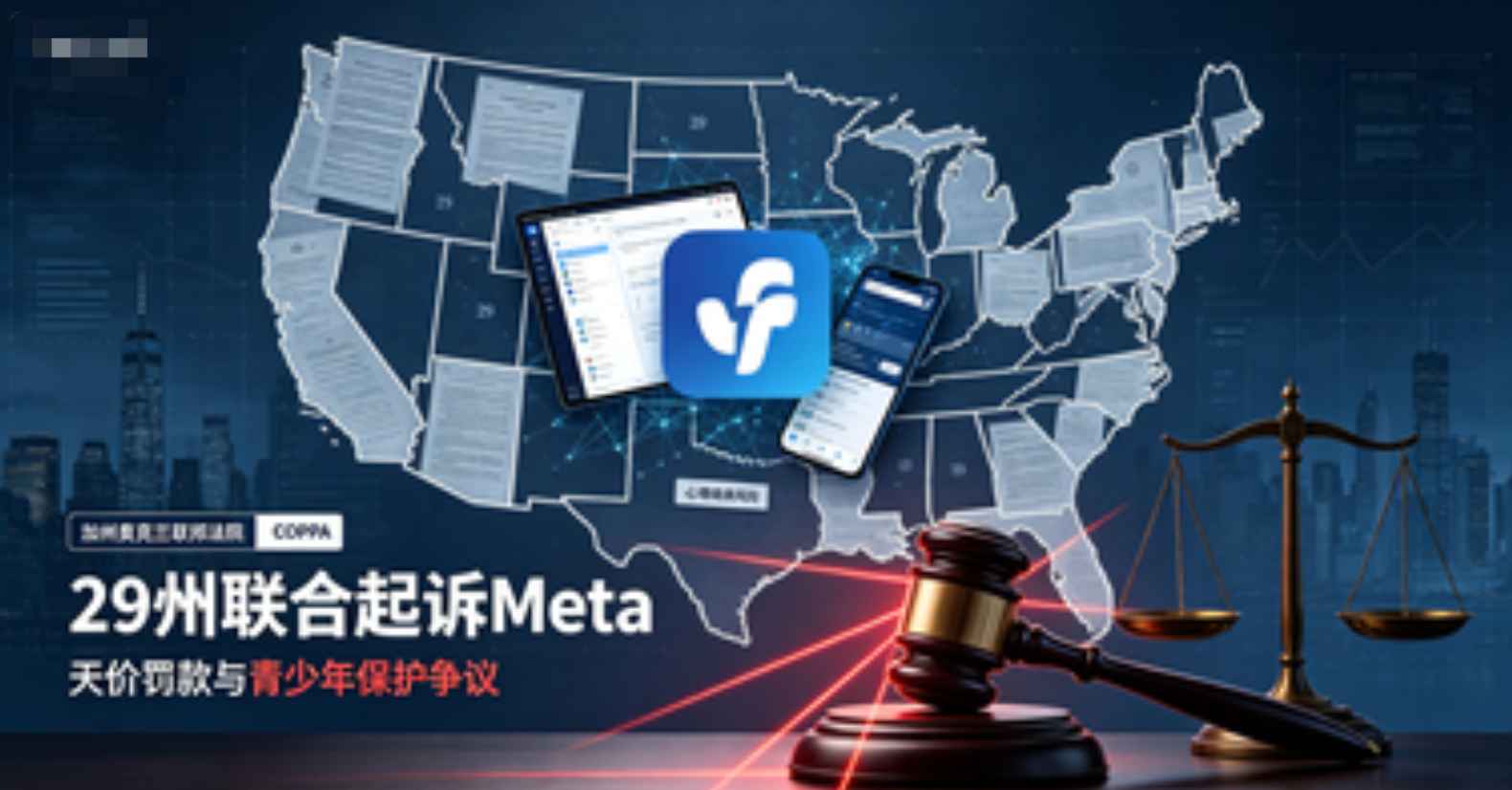 社交版烟草诉讼打响：29 州围猎 Meta，千亿罚款会不会罚垮巨头？