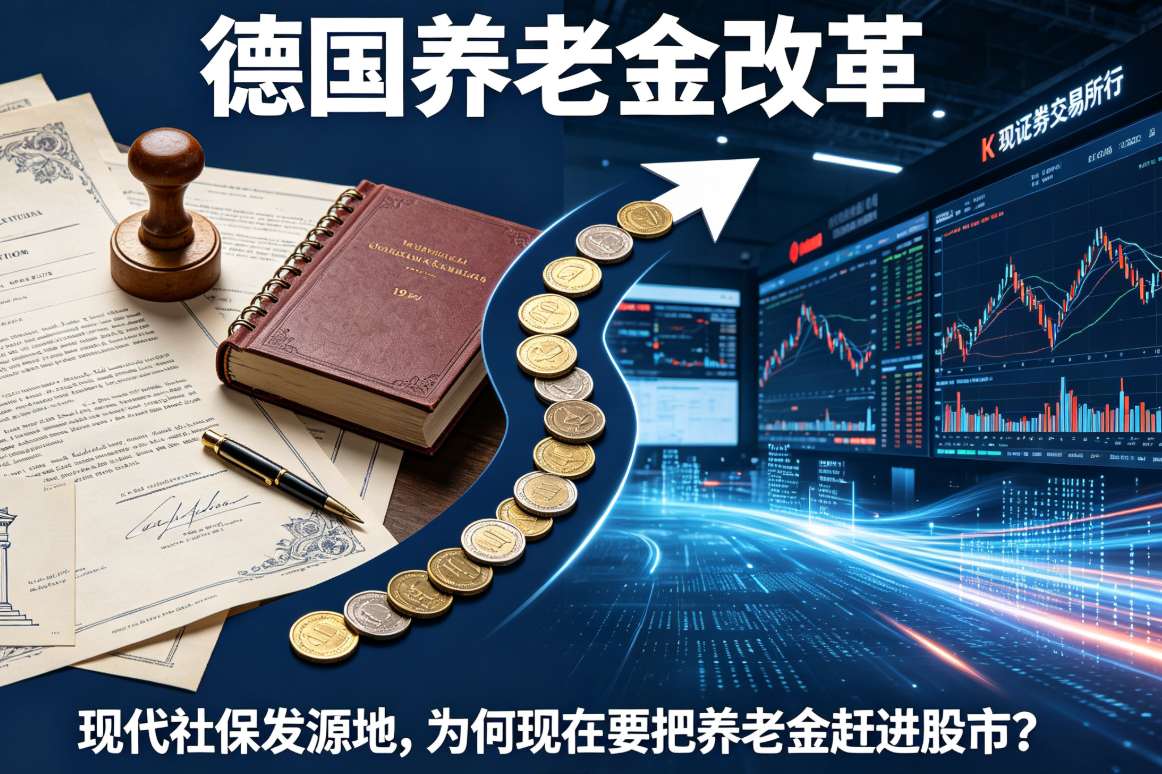 德国养老金改革：现代社保发源地，为何现在要把养老金赶进股市？