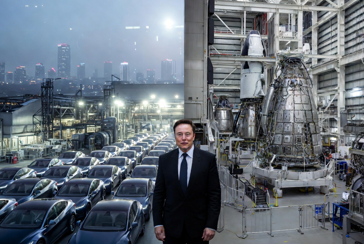 马斯克一秒辟谣“特斯拉撤出中国”!SpaceX却疯狂去中国化,双标背后藏着什么大棋?